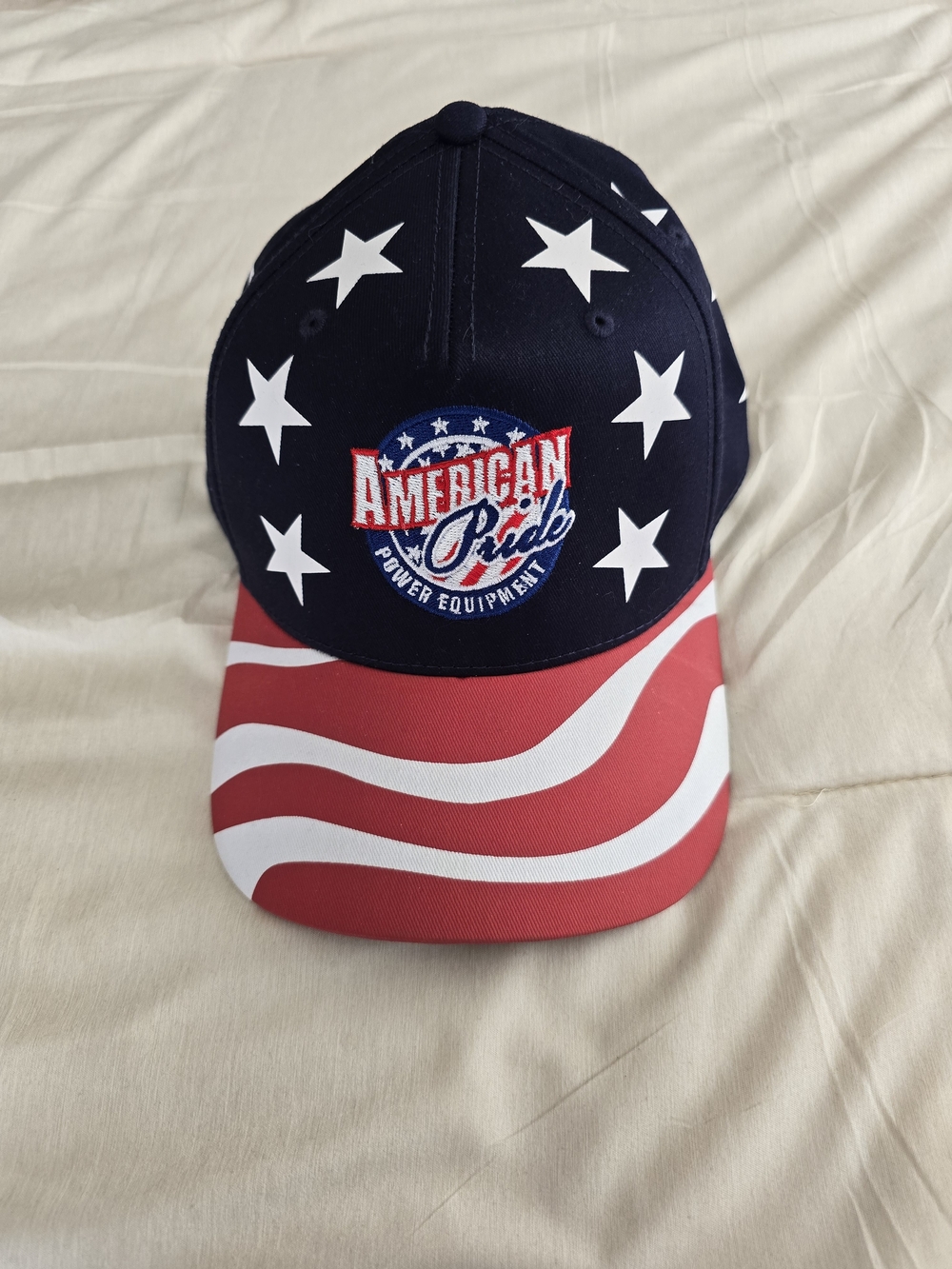 OTTO American Pride Embroidered Cap Blue Collar Farm Workwear Patriotic USA NWT